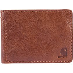 Carhartt Men's Patina Leather Bifold Wallet