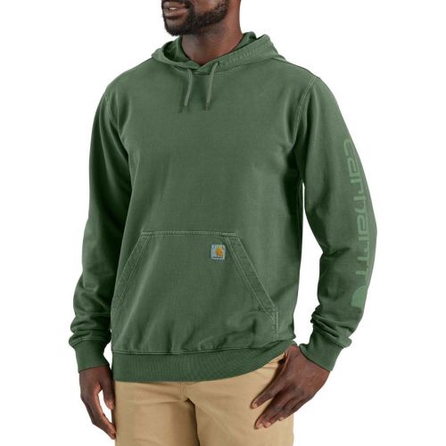 CARHARTT : STEREO グラフィックフーディ Carhartt Men's Loose Fit Midweight Exclusive Logo Sleeve
