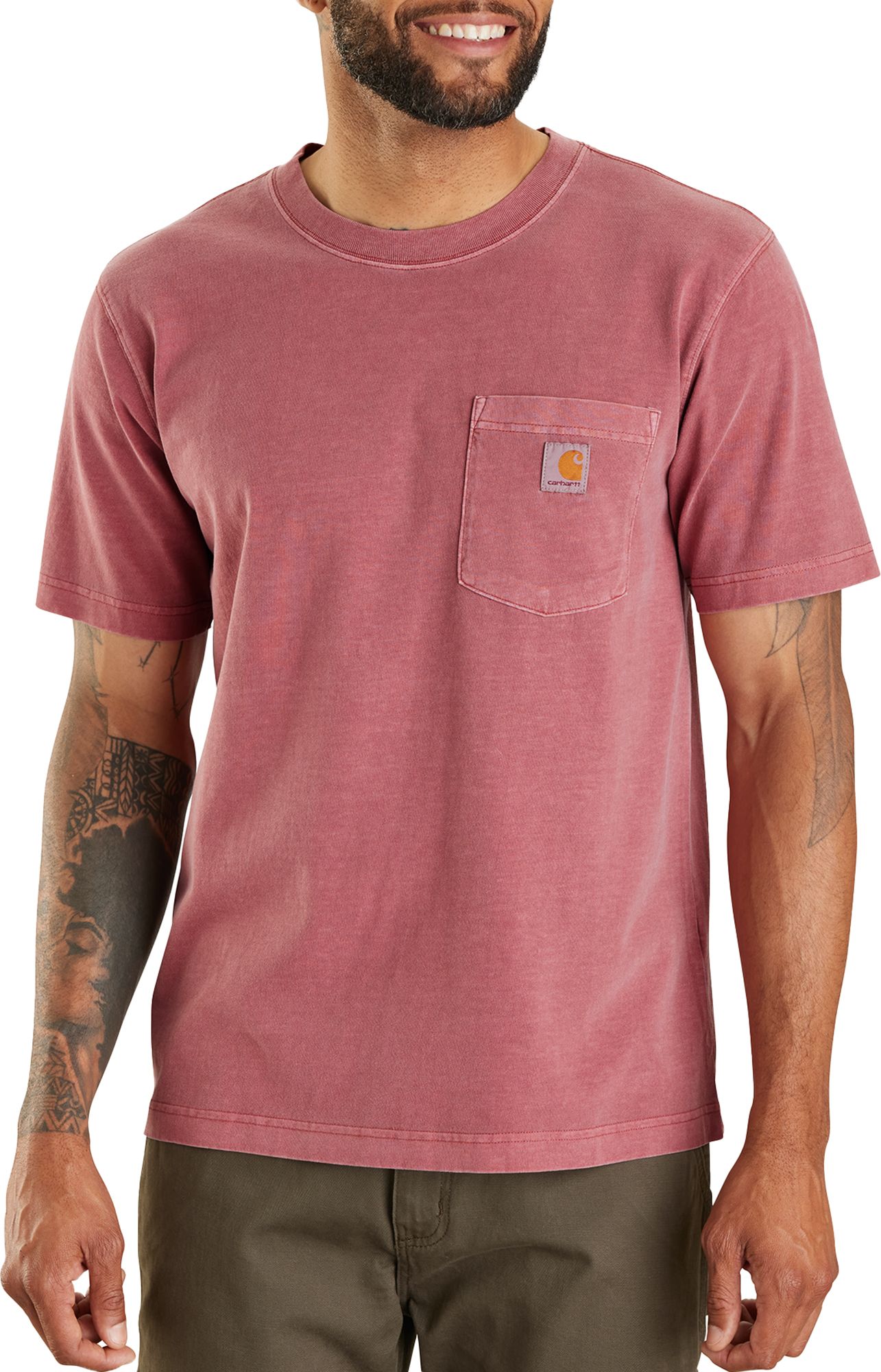 Carhartt Men's Garment Dye Short Sleeve T-Shirt