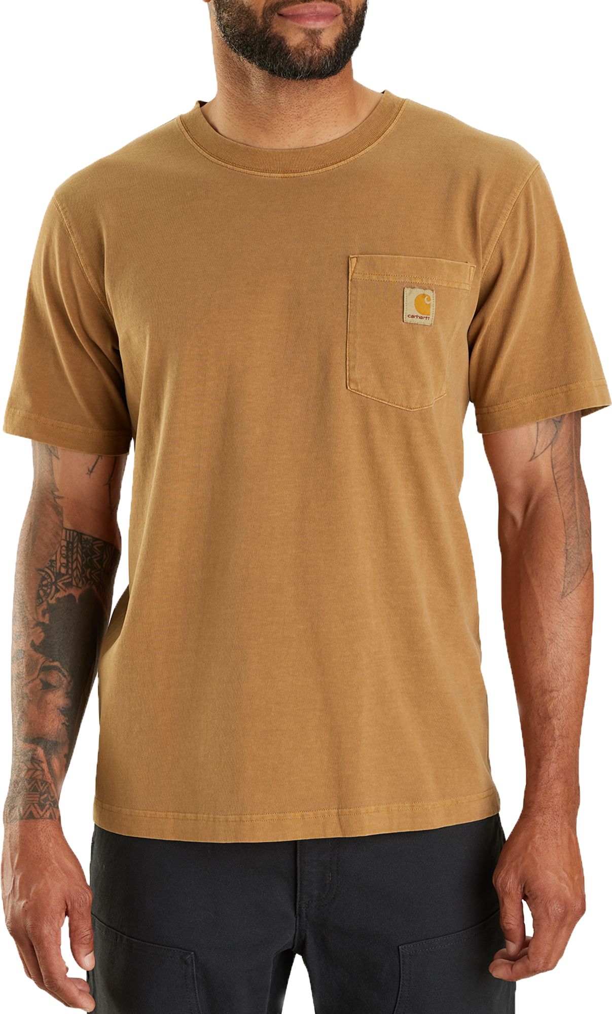 Carhartt Men's Garment Dye Short Sleeve T-Shirt
