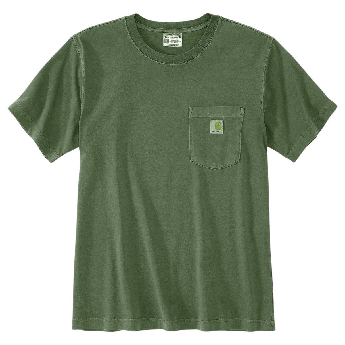Carhartt Men's Garment Dye Short Sleeve T-Shirt