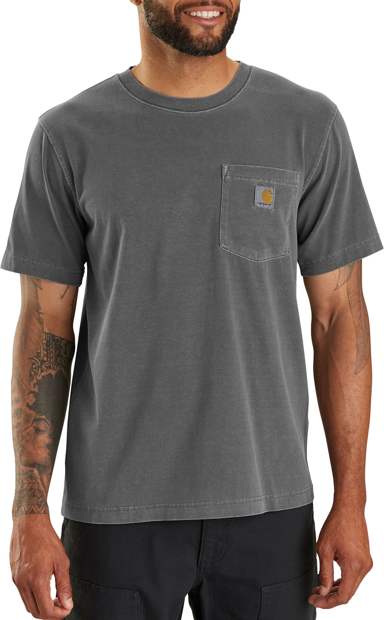 Carhartt Men's Garment Dye Short Sleeve T-Shirt