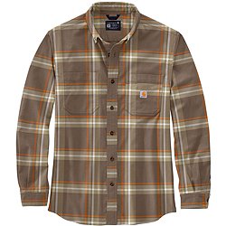 Carhartt Men's Flannel Camo Long Sleeve Shirt