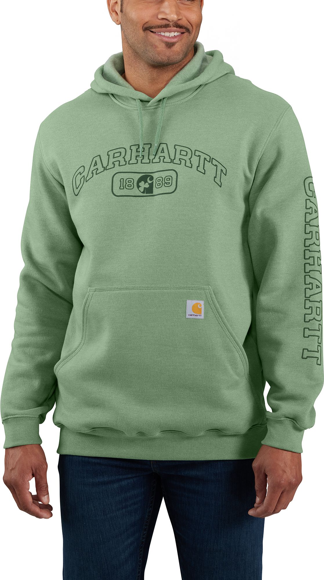 Carhartt Adult St. Patricks Day Hoodie - Green