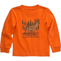 Carhartt Toddler Long Sleeve Deer Graphic T-Shirt