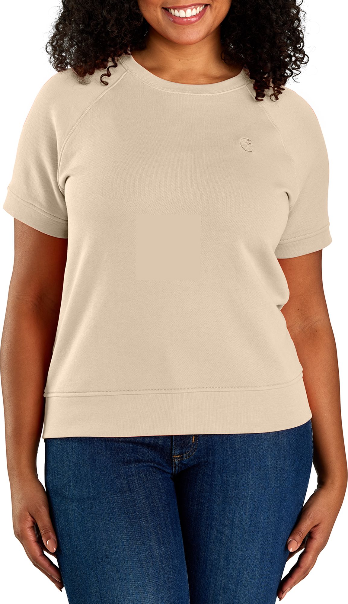 Carhartt Women's French Terry Short-Sleeve Sweatshirt