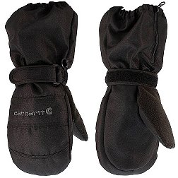 Carhartt Kids' Waterproof Insulated Zip Cuff Mittens
