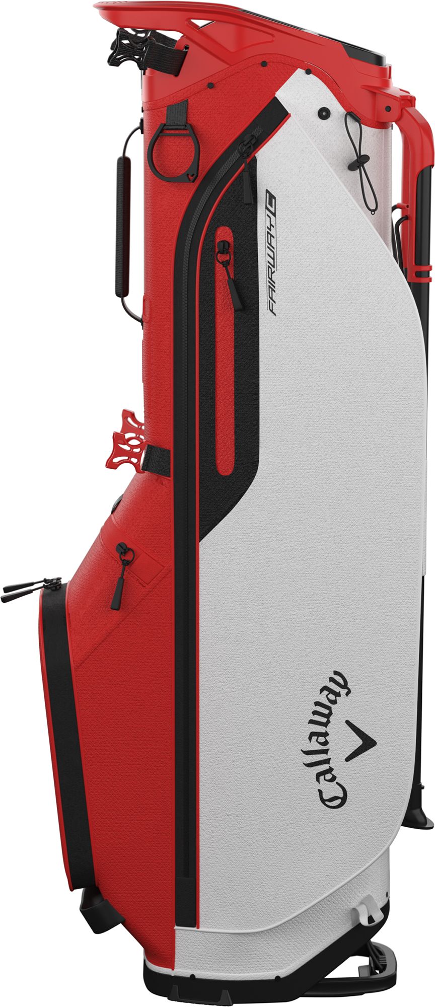 Fire Red/White