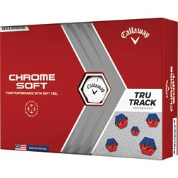 Callaway 2023 Chrome Soft Red & Blue TruTrack Golf Balls