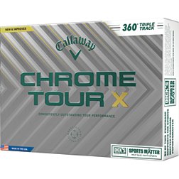 Callaway 2024 Chrome Tour X Triple Track 360 Sports Matter Golf Balls