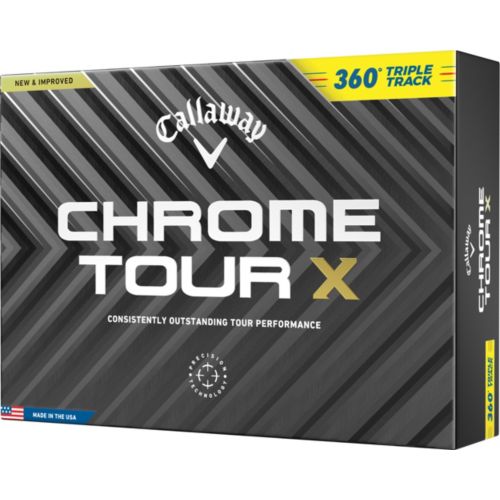 Callaway 2024 Chrome Tour X Triple Track Golf Balls | Dick's