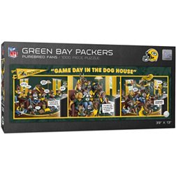 You The Fan Green Bay Packers Gameday In The Dog House Puzzle