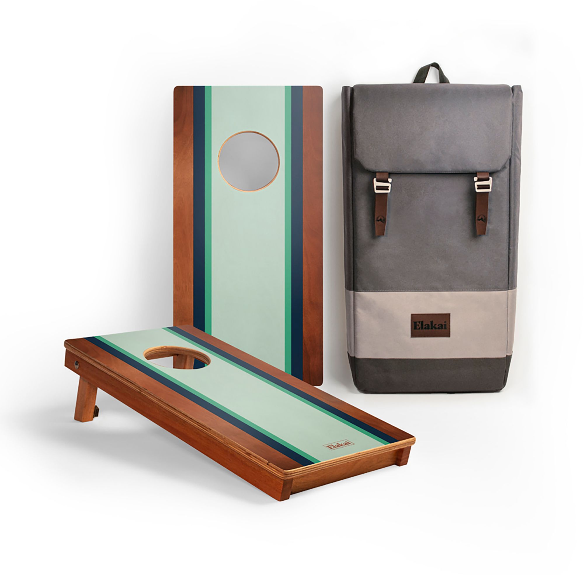 Elakai Travel 1' x 2' Cornhole Boards with Carrying Backpack