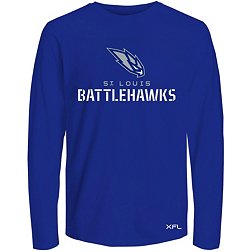 XFL Men's St. Louis Battlehawks 2nd Flat Royal Long Sleeve T-Shirt