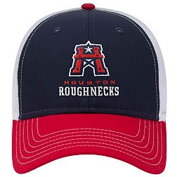 XFL Men's Houston Roughnecks Navy Adjustable Trucker Hat