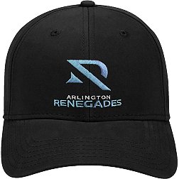 XFL Men's Arlington Renegades Black Flex Fit Hat