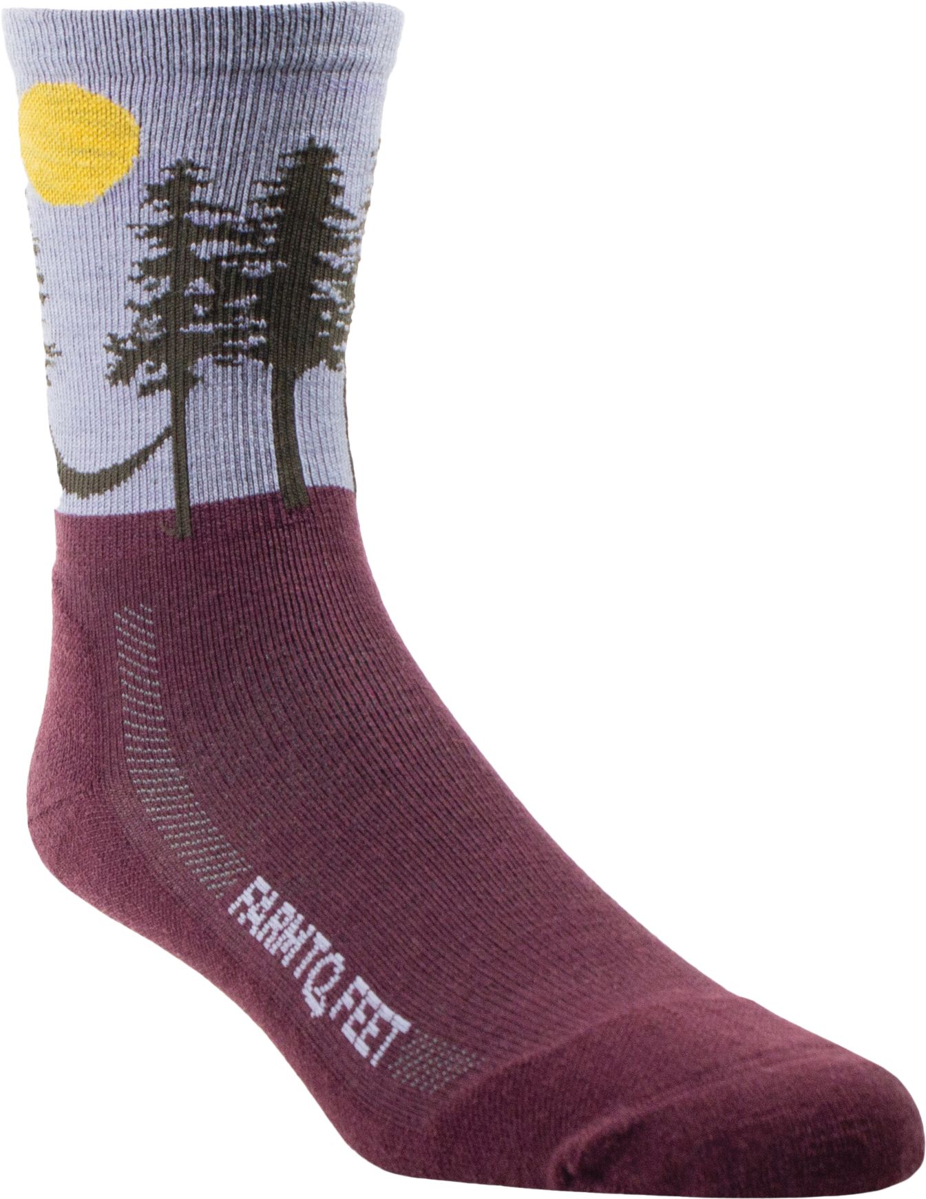 Farm To Feet Asheville Light Targeted Cushion 3/4 Crew Socks