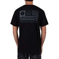 Salty Crew Men's Freedom Flag T-Shirt