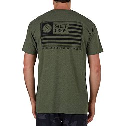 Salty Crew Men's Freedom Flag T-Shirt