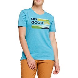 Cotopaxi Women's Do Good Stripe Organic Short Sleeve T-Shirt
