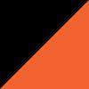 Black/Orange