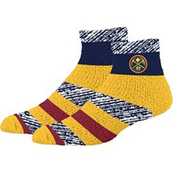 For Bare Feet Denver Nuggets Rainbow Cozy Socks