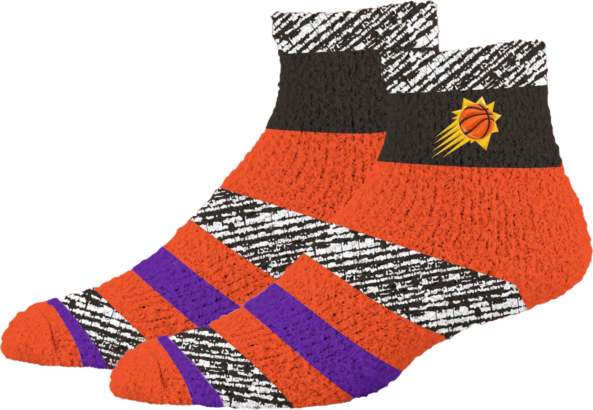 For Bare Feet Phoenix Suns Rainbow Cozy Socks