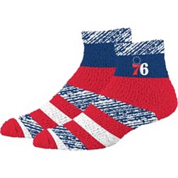 For Bare Feet Philadelphia 76ers Rainbow Cozy Socks