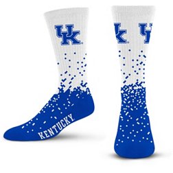 For Bare Feet Kentucky Wildcats Spray Zone Crew Socks