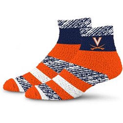 For Bare Feet Virginia Cavaliers Stripe Cozy Socks