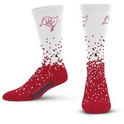 For Bare Feet Tampa Bay Buccaneers Spray Zone Socks