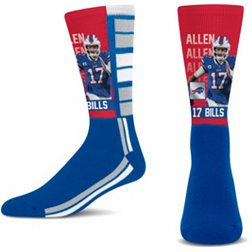 For Bare Feet Buffalo Bills Josh Allen #17 Refresh Socks