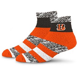 For Bare Feet Cincinnati Bengals Rainbow Cozy Socks