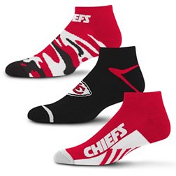 For Bare Feet Kansas City Chiefs 3-Pack Camo Socks