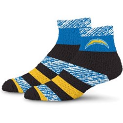 For Bare Feet Los Angeles Chargers Rainbow Cozy Socks