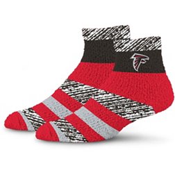 For Bare Feet Atlanta Falcons Rainbow Cozy Socks