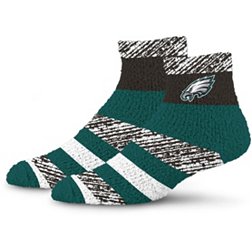 For Bare Feet Philadelphia Eagles Rainbow Cozy Socks
