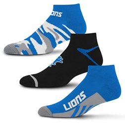 For Bare Feet Detroit Lions 3-Pack Camo Socks