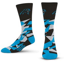 For Bare Feet Carolina Panthers Shattered Camo Socks