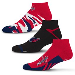 For Bare Feet Washington Capitals 3-Pack Camo Socks
