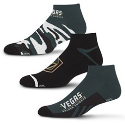 For Bare Feet Vegas Golden Knights 3-Pack Camo Socks