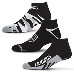 For Bare Feet Los Angeles Kings 3-Pack Camo Socks