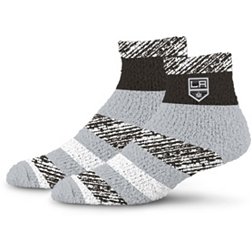 For Bare Feet Adult Los Angeles Kings Rainbow Cozy Socks