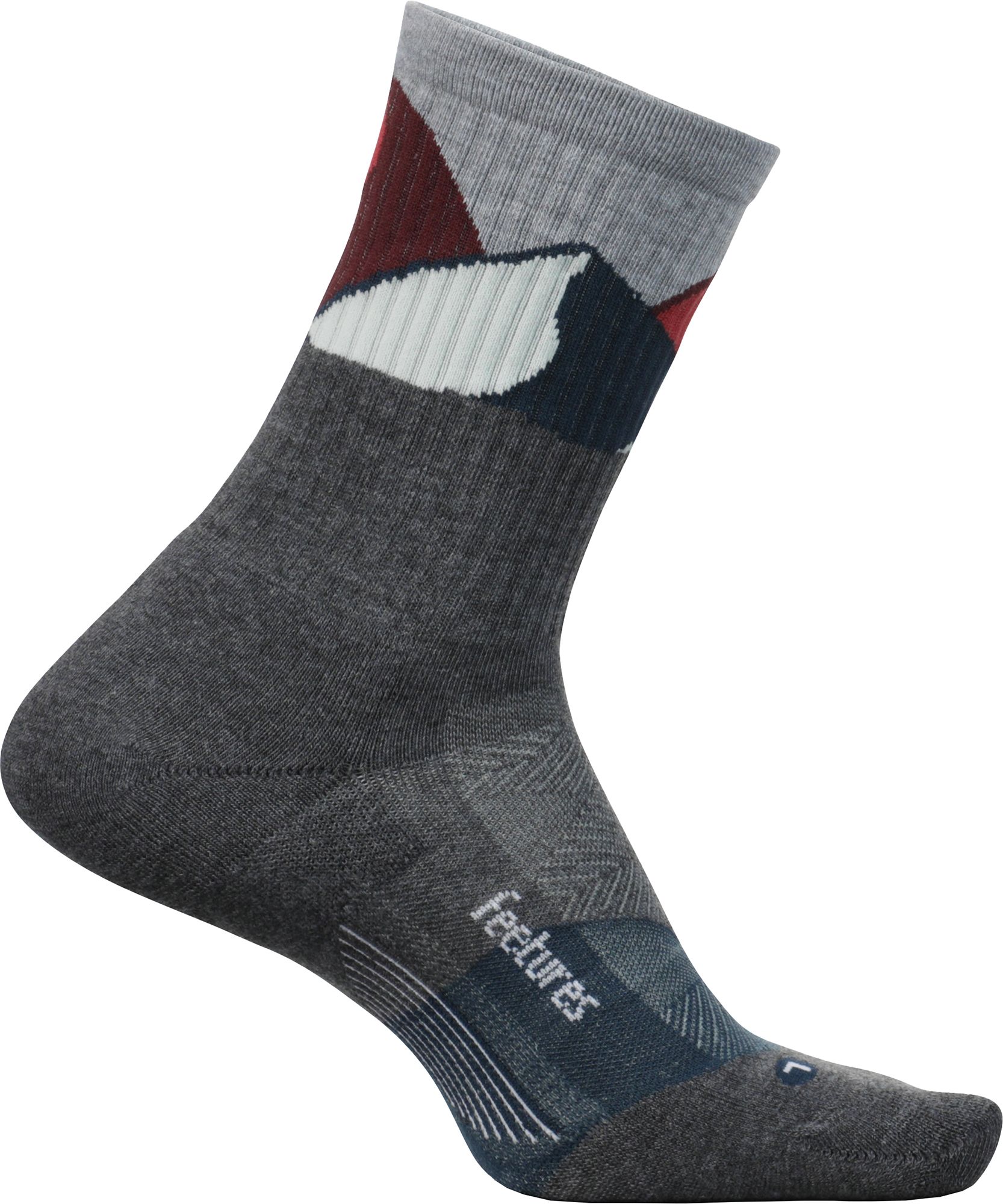Feetures Trail Max Cushion Mini Crew, Women