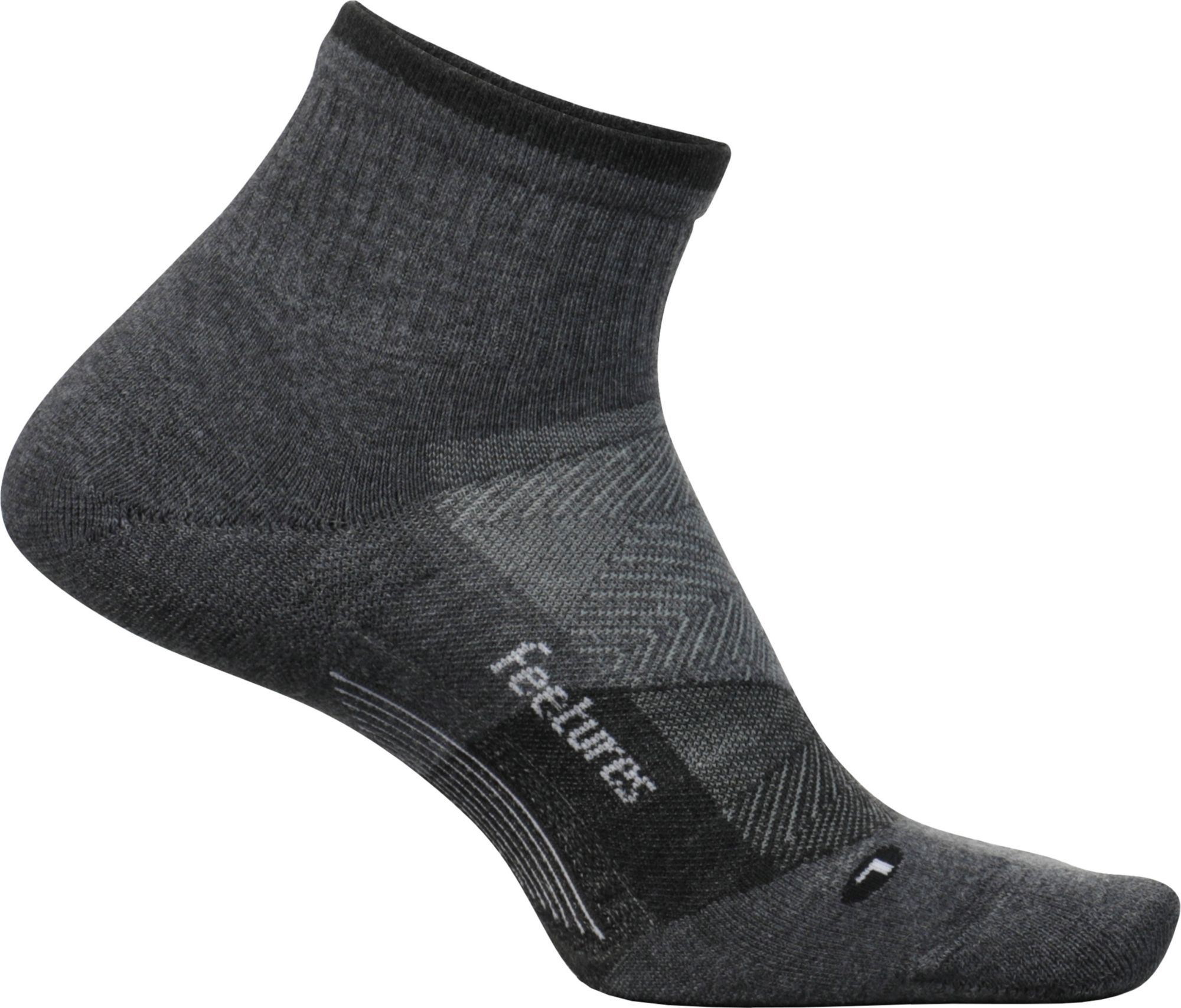 Feetures Adult Trail Max Cushion Quarter Socks, Men