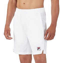 FILA Men's White Line Shorts