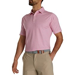FootJoy Men's Floral Lisle Golf Shirt