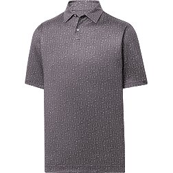 FootJoy Men's Lisle Glass Print Golf Shirt