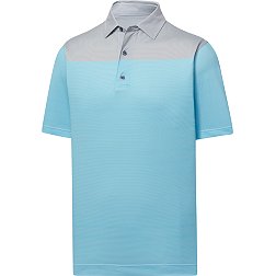 FootJoy Men's Lisle End-on-End Block Golf Shirt