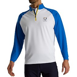 FootJoy Men's 2023 Ryder Cup Color Block Half-Zip Mid-Layer Sweatshirt